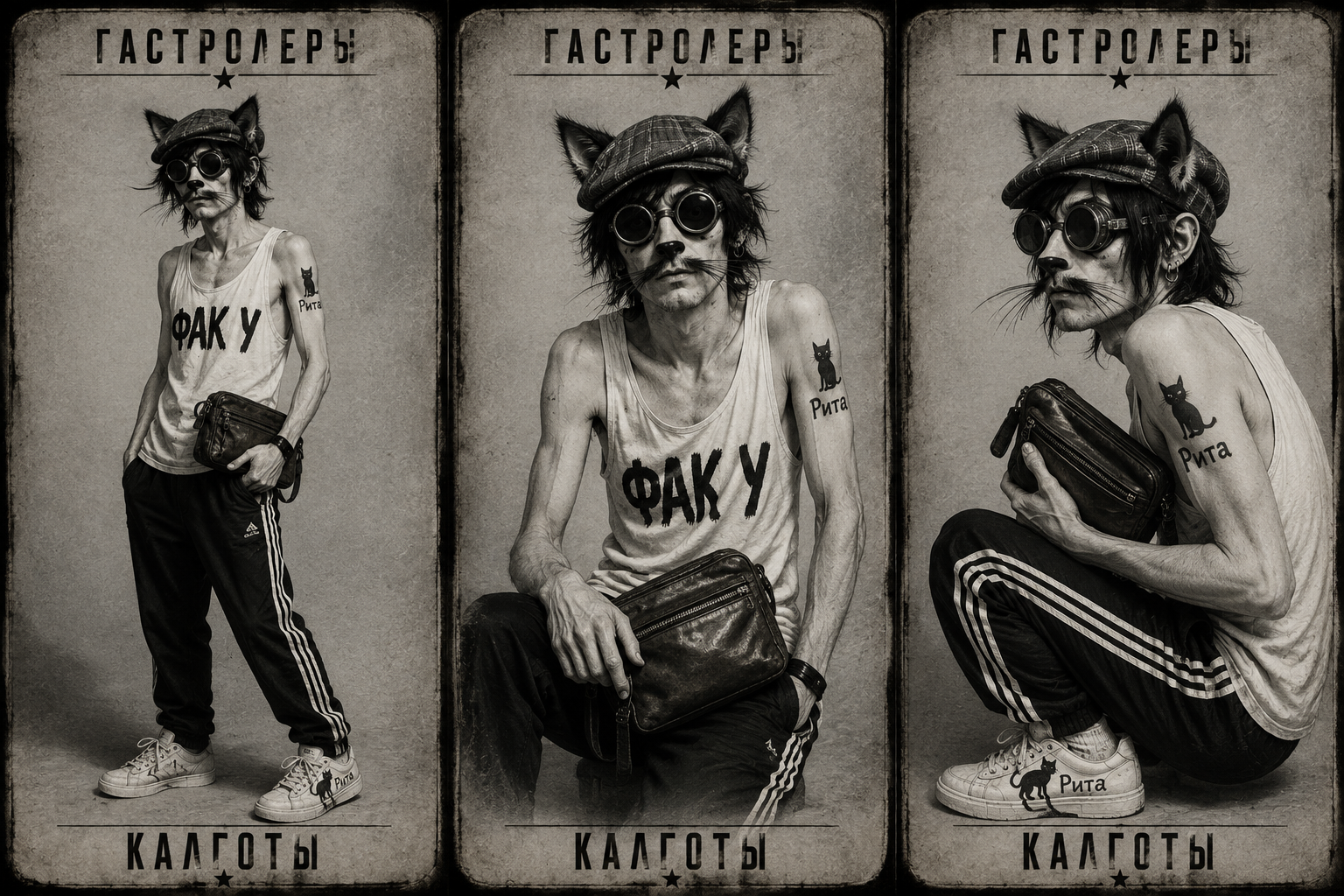 Триптих кота — залётного гастролёра
